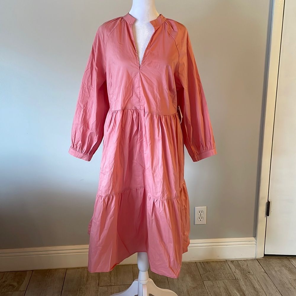 [One One Six] “Rose” Boho Midi Dress - Size Large NWT